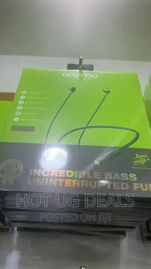 Oraimo Shark 4 Neckband Wireless Earphone - Black