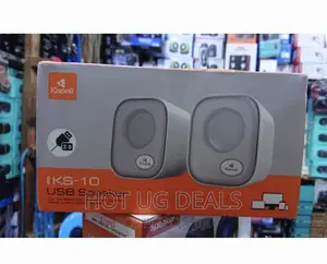 Accessories USB Speakers for Laptops Desktops - Silver