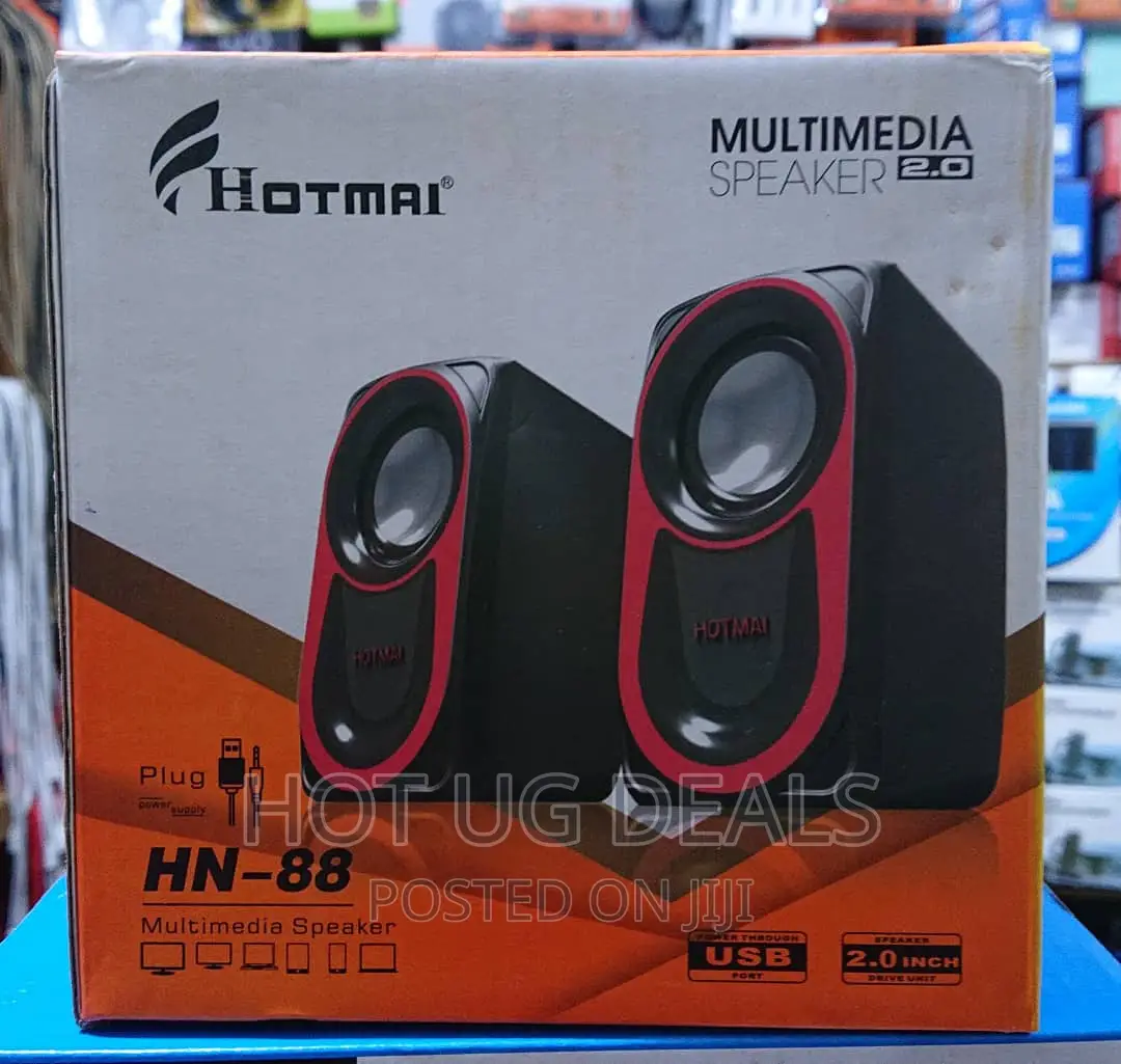 Computer Speakers - USB External Speakers - Black