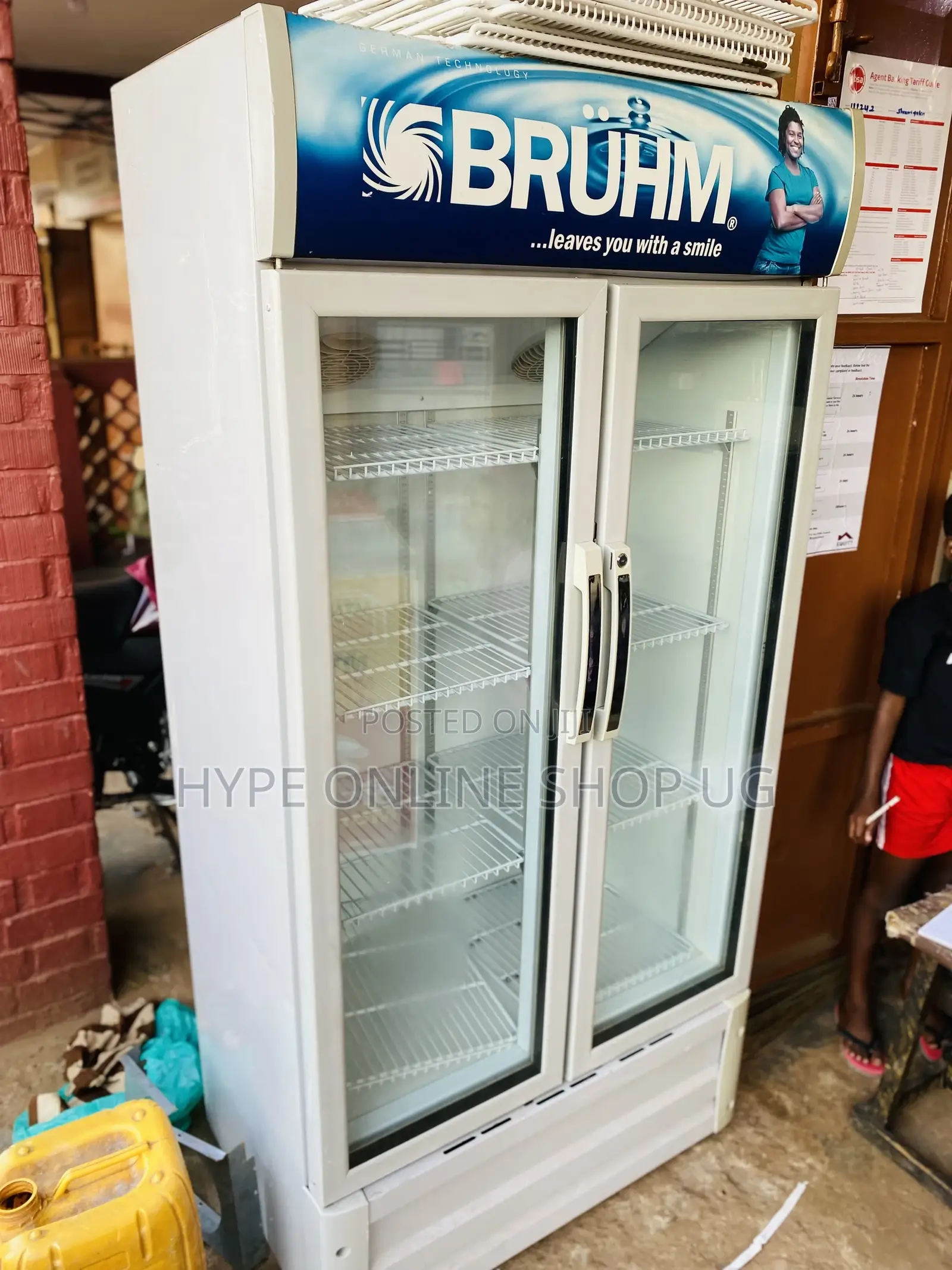 Bhrum 600L Display Refrigerator