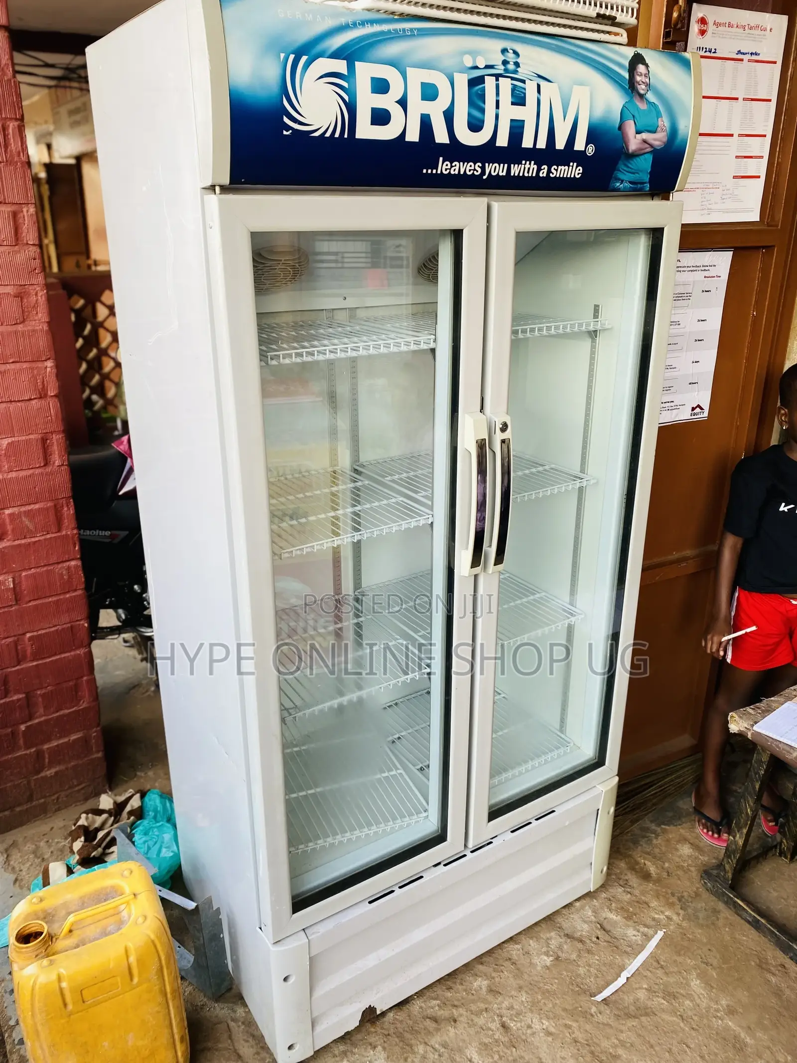 Bhrum 600L Display Refrigerator