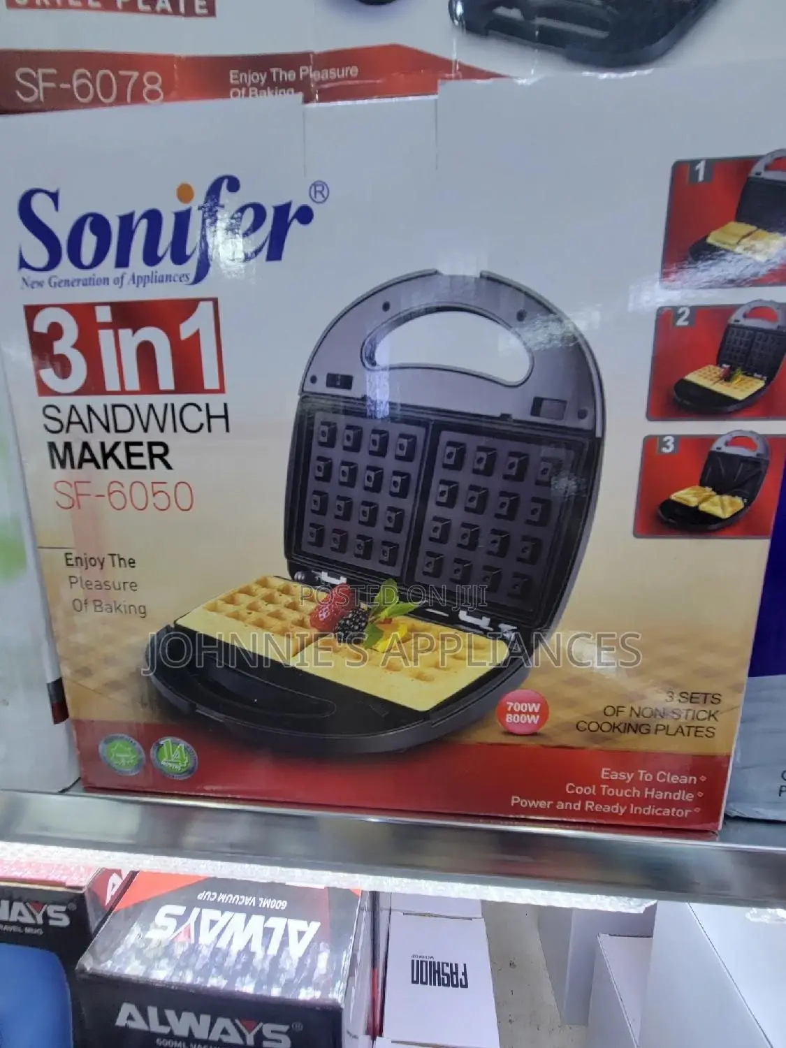 3in1 Sonifer Sandwich Maker
