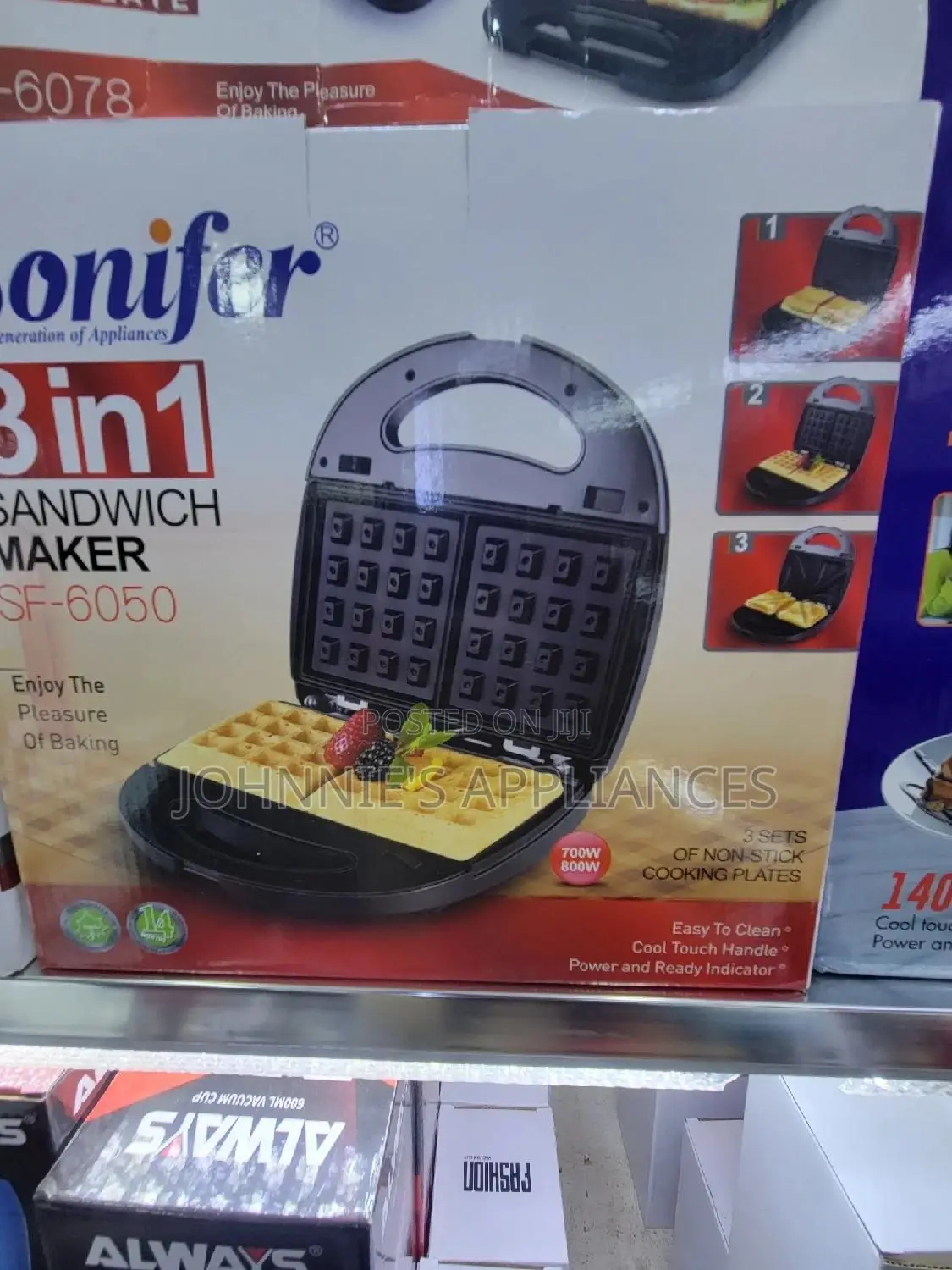 3in1 Sonifer Sandwich Maker