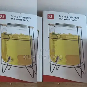 Portable Glass Juice Jar
