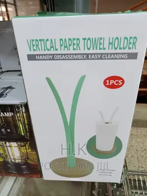Kitchen Paper Towel Holder Standing Rack Dispenser