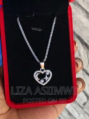 Lady’S Necklaces With a Heart Pendant
