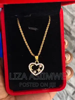 Lady’S Necklaces With a Heart Pendant