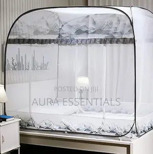 Folding Square Top Bed Canopy