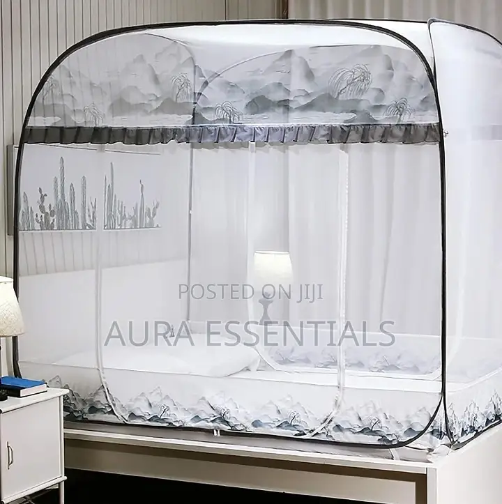 Folding Square Top Bed Canopy
