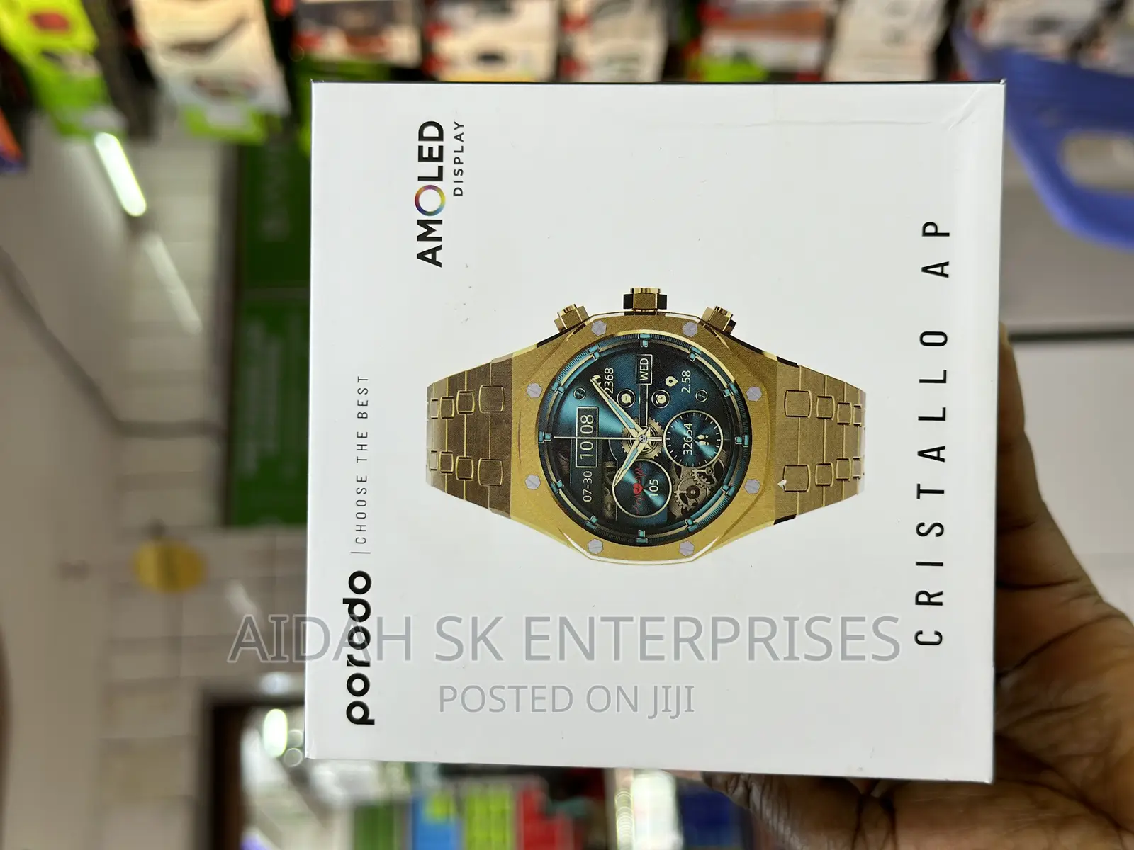 Porodo Cristalloap Smart Watch