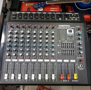 Cortina Amp Mixer 9 Channels - 