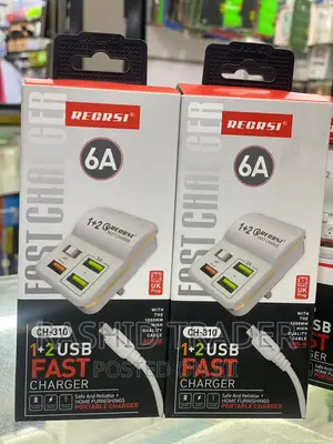 1+2 Usb Fast Charger