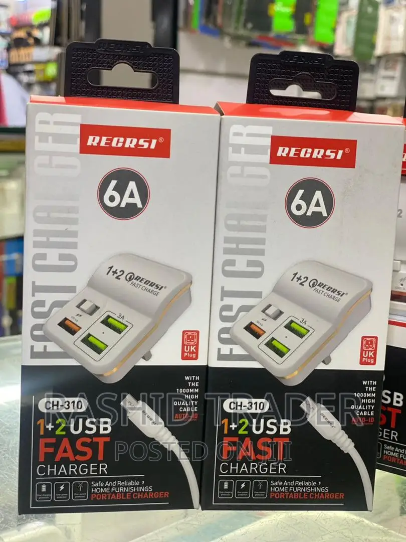 1+2 Usb Fast Charger