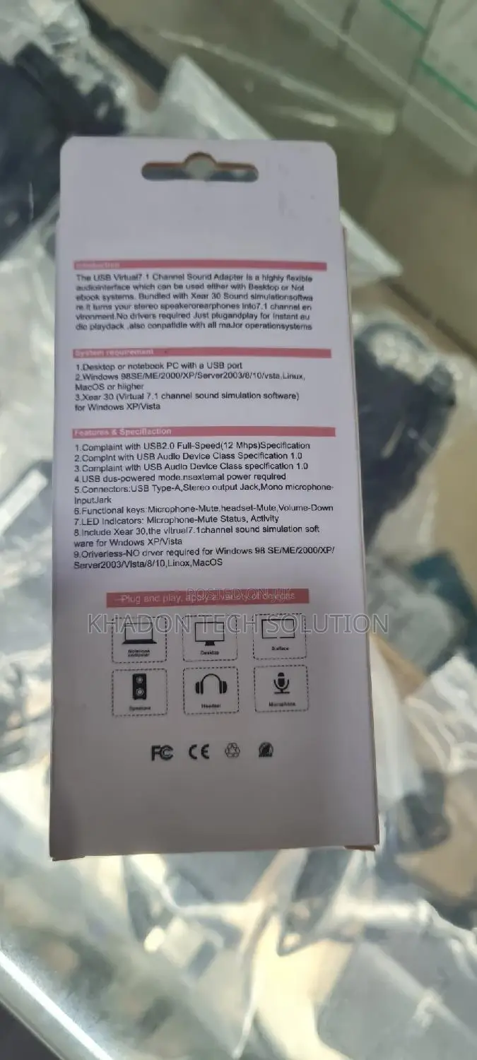 Usb Sound Card