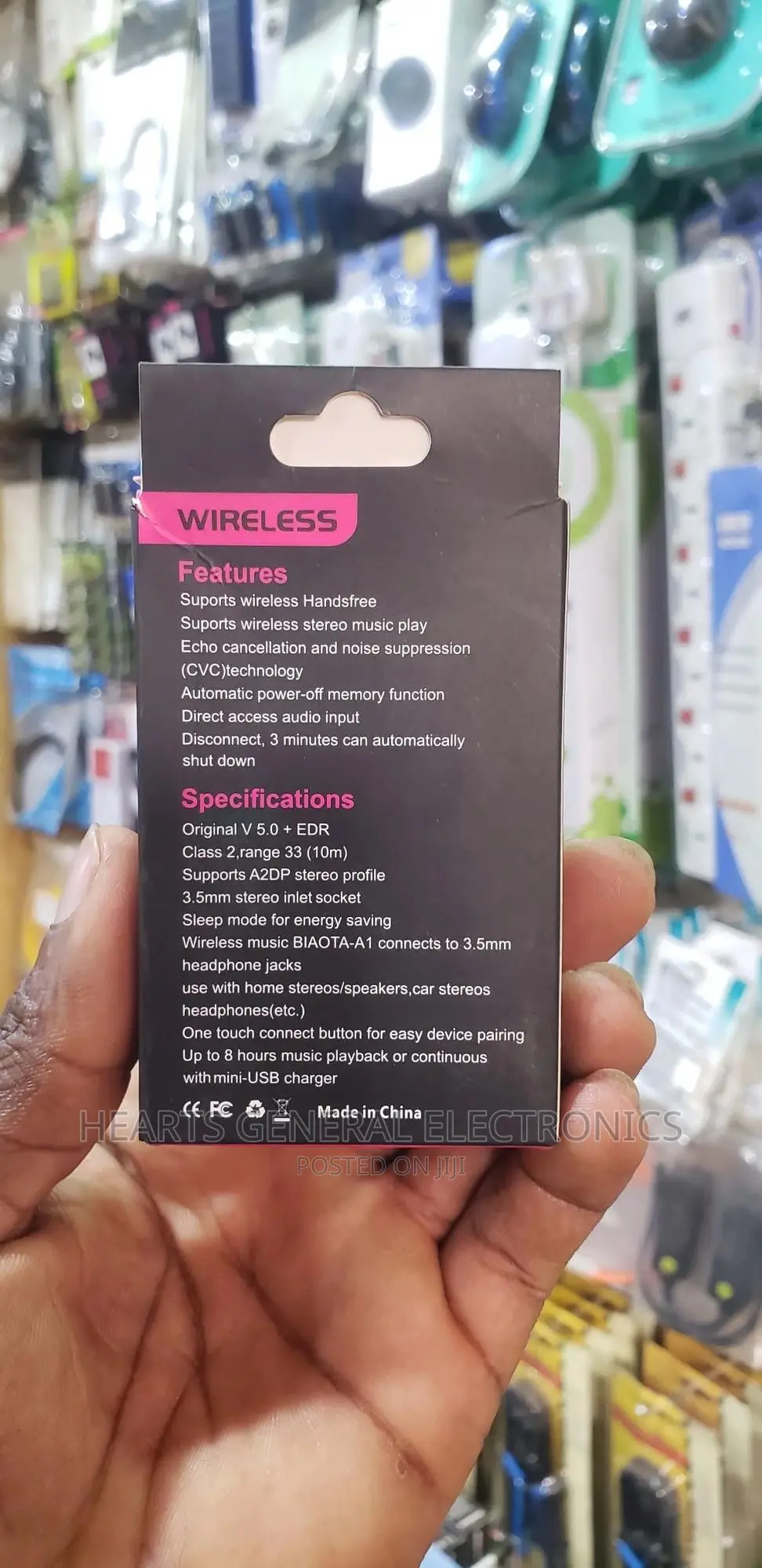 Wireless Bluetooth Reciever