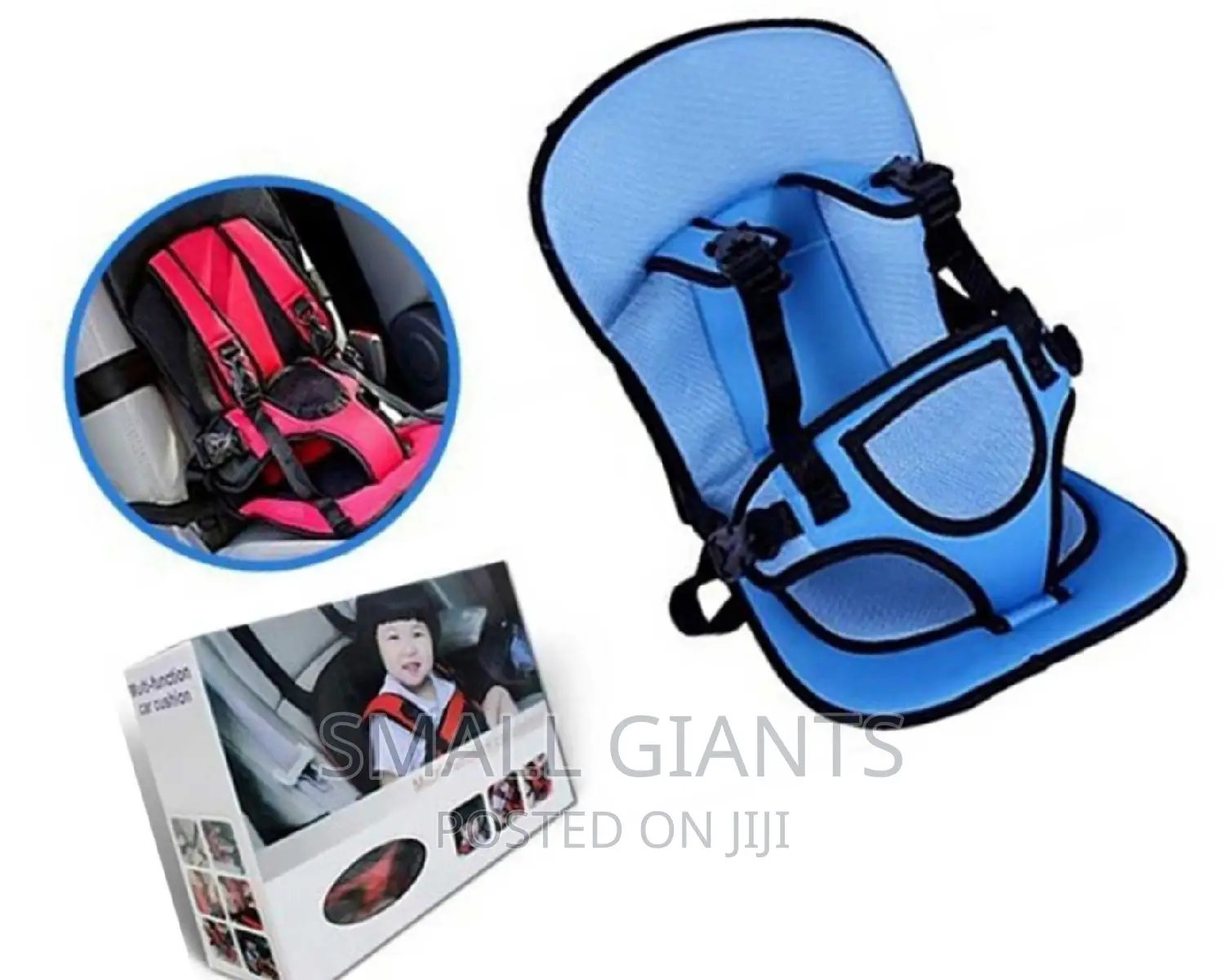 Adjustable Portable Multi-Function Baby Car Cushion Seat