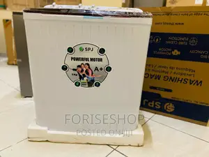 Spj 9kgs Twin-tub Washing Machine Less Vibration
