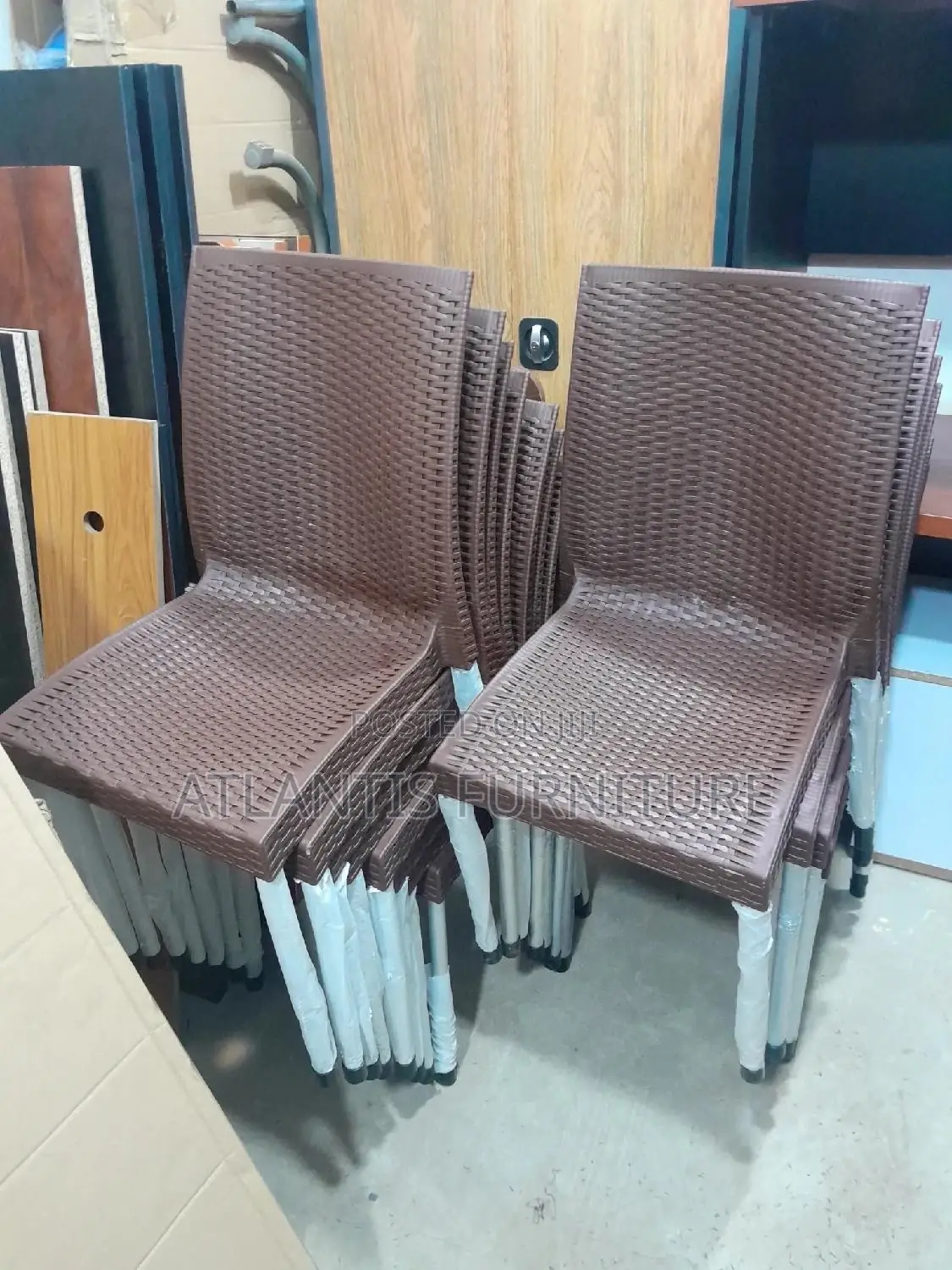 Armless Plastic Chairs