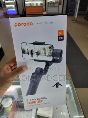 Porodo 3 Axis Gimbal (Face Tracking and Object Tacking)