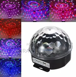 Magic Crystal Ball With Stage Lighting Effects
