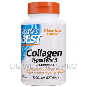 Collagen 1 3 With Peptan for Hair, Skin Nails 1000mg, 180s