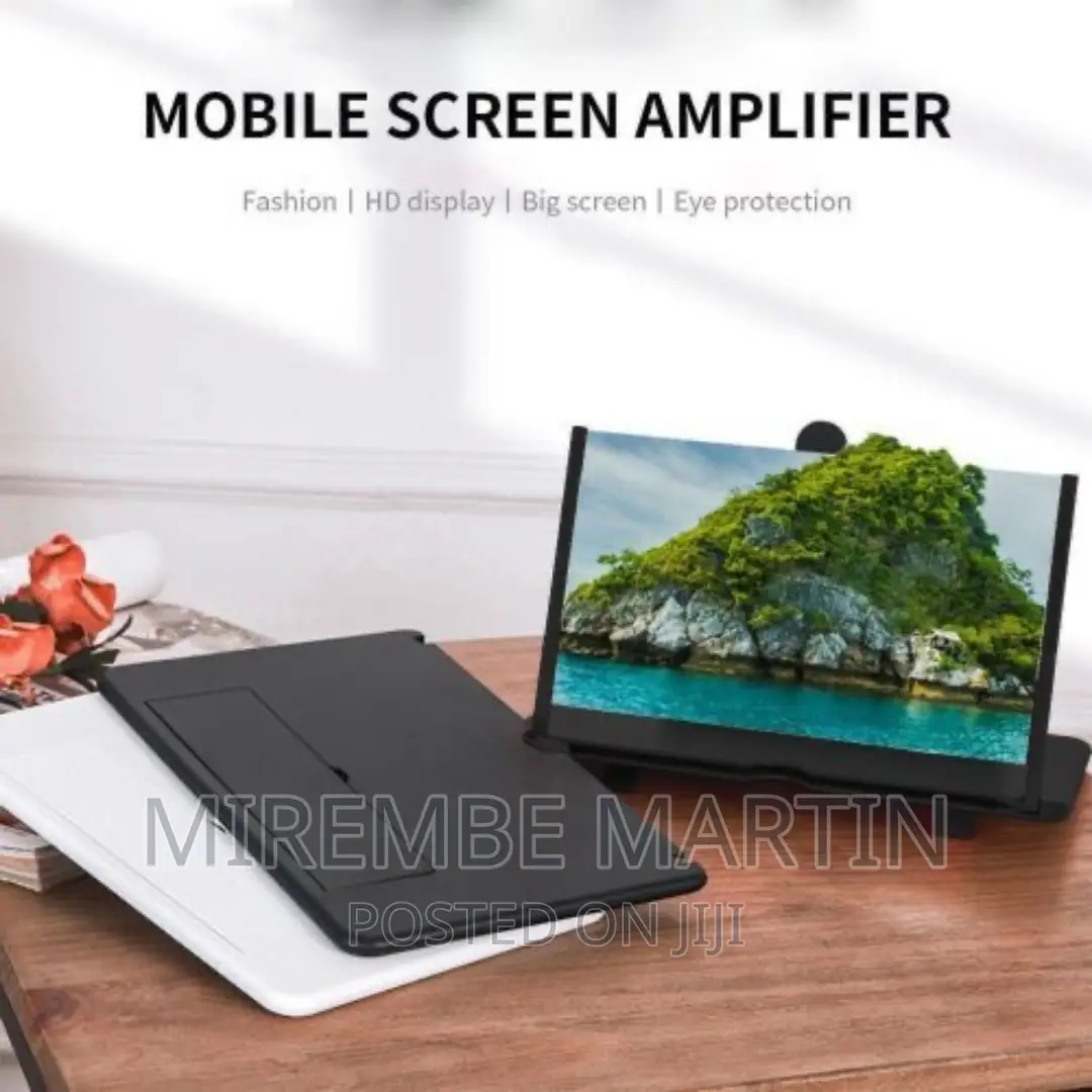 Mobile Phone Screen Magnifier, Amplifier With Holder Stand,