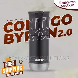 USA CONTIGO Byron Stainless Steel Travel Mug With SNAPSEAL