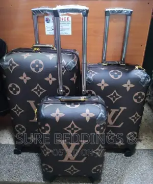 Branded LV Suitcases