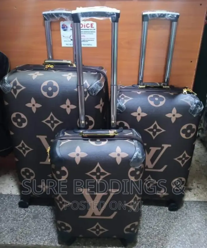 Branded LV Suitcases