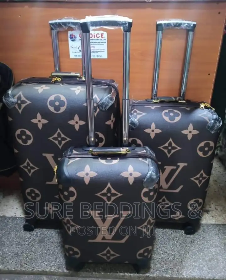 Branded LV Suitcases