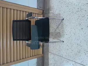 Stainless Steel Legs Office Chair With Writing Pad