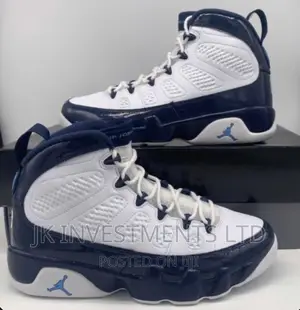 Air Jordan 9 White Red Black
