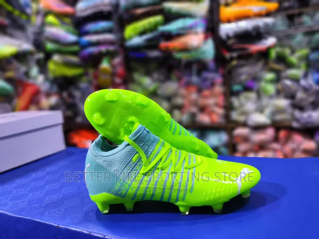 Soccer Boots Puma Green Original