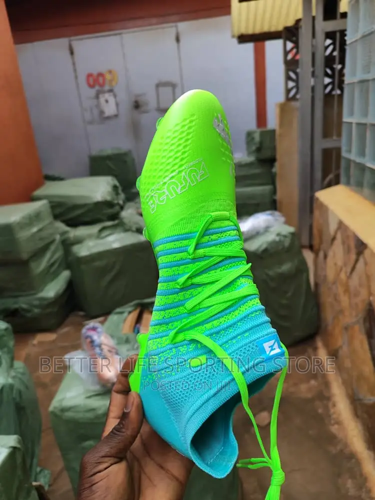 Soccer Boots Puma Green Original