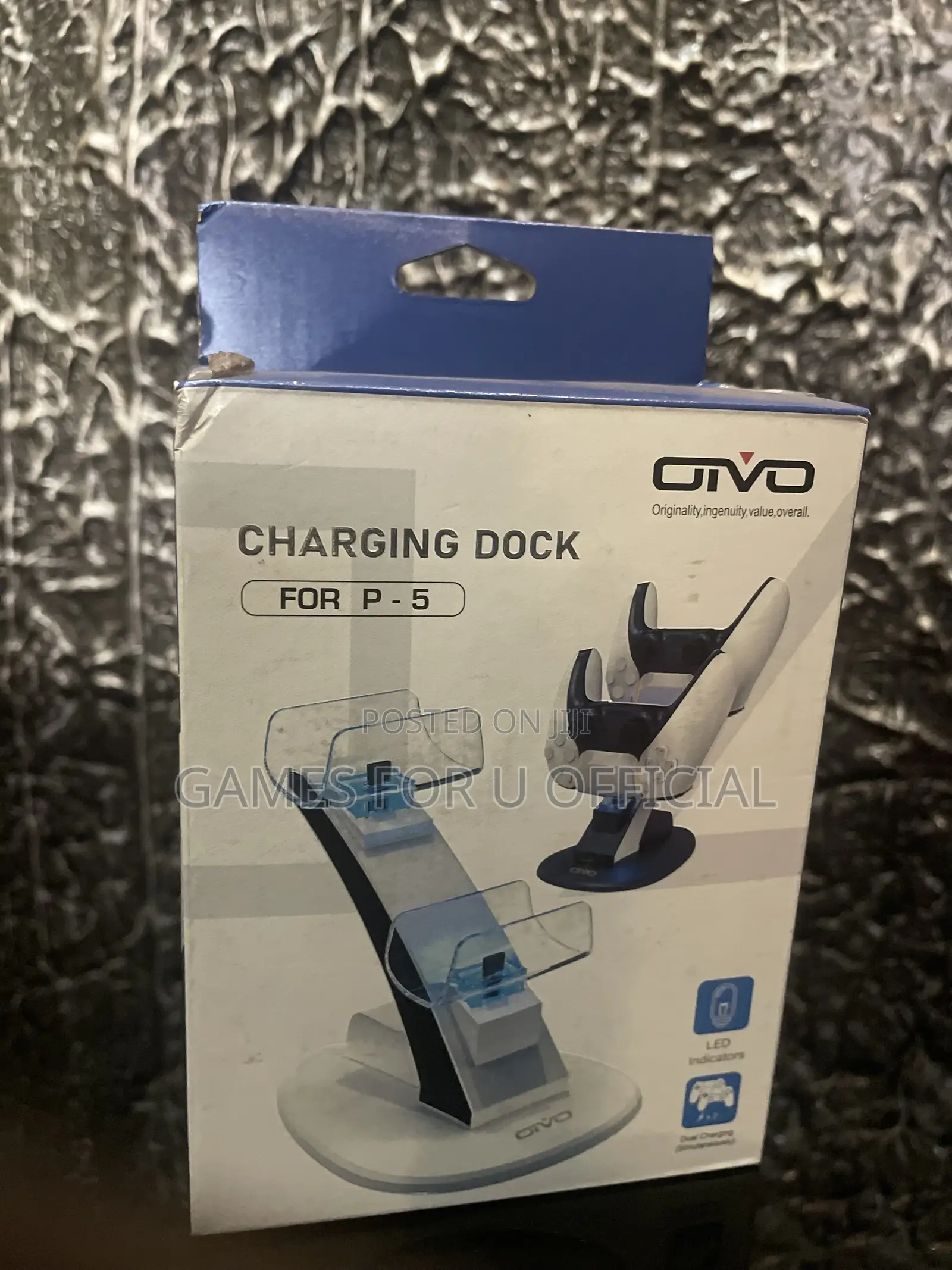 Ps5 Led Charging Dock Fast Charge Double