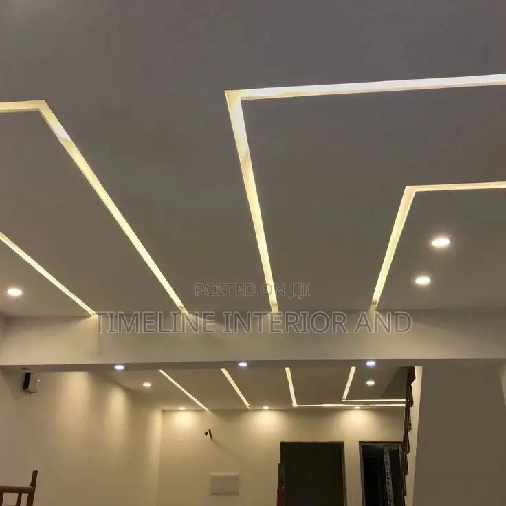 Profile Lights Gypsum Boards Ceiling