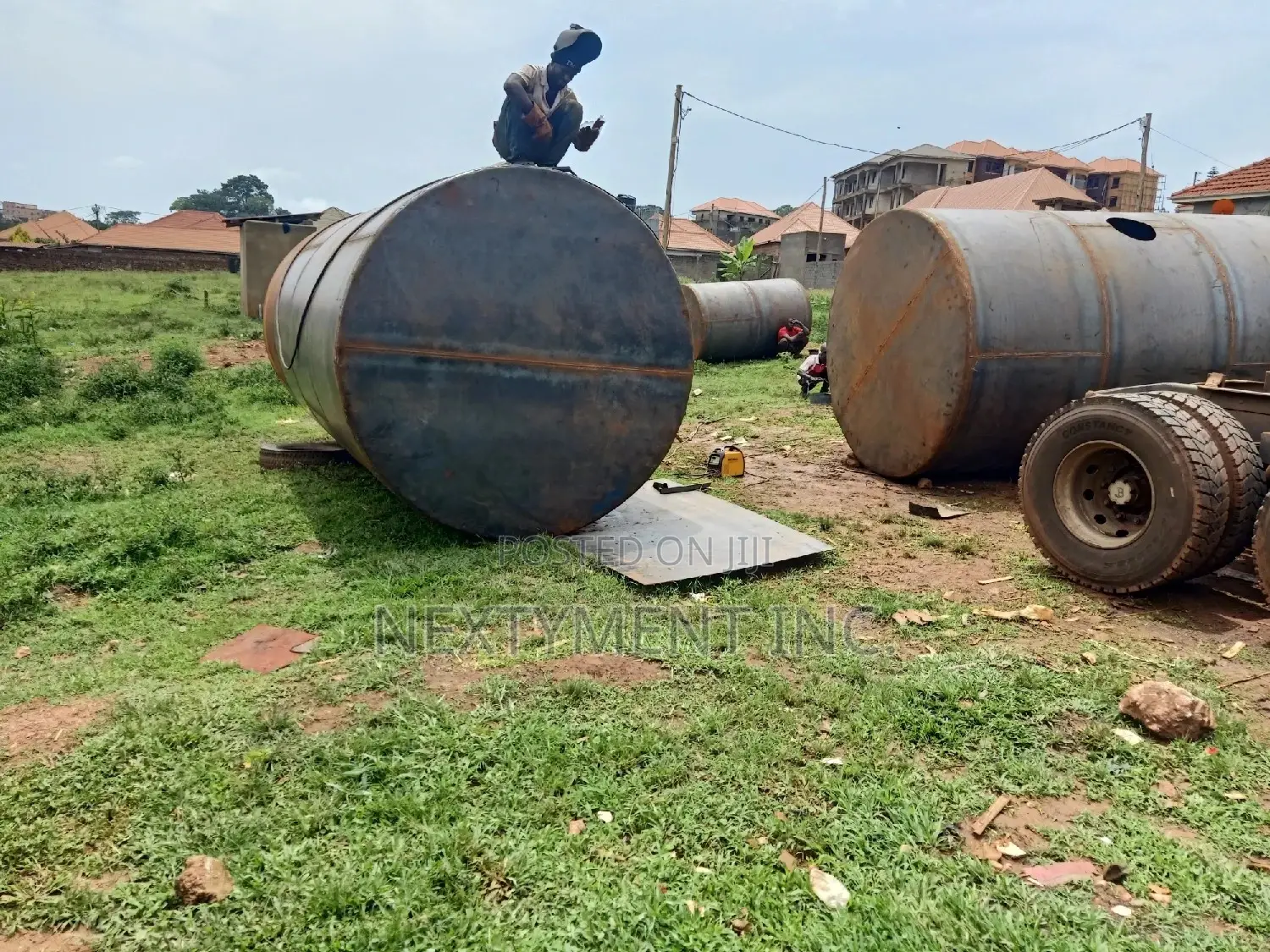 Underground Fuel Tanks, Milk and Water Tanks.