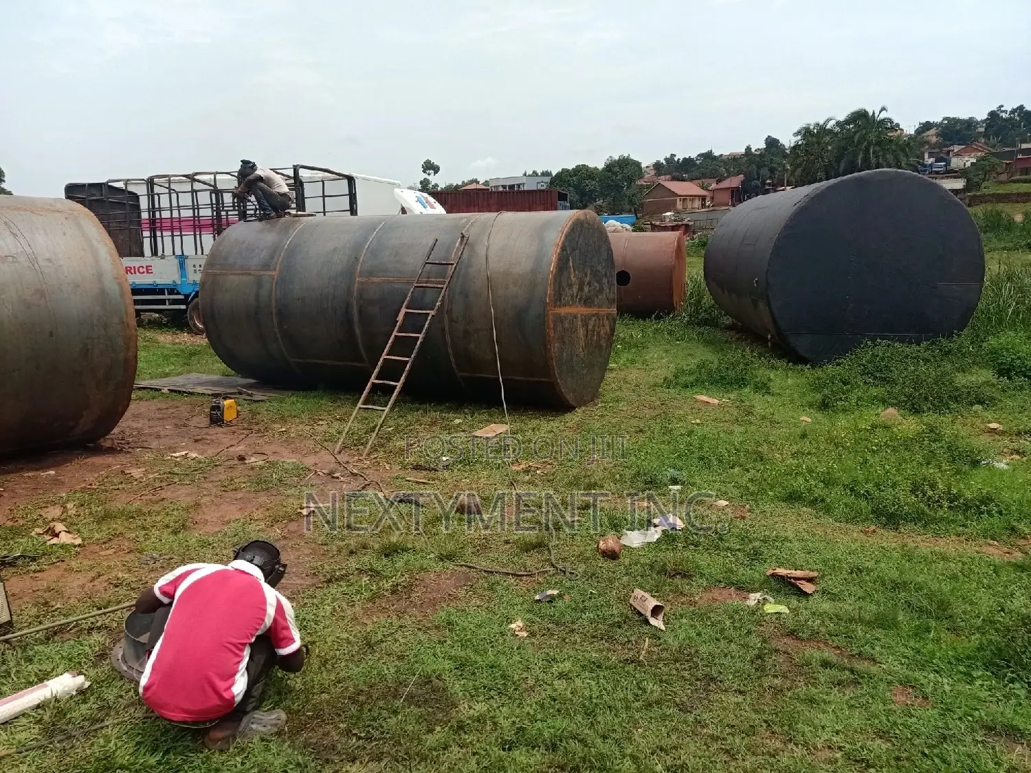 Underground Fuel Tanks, Milk and Water Tanks.