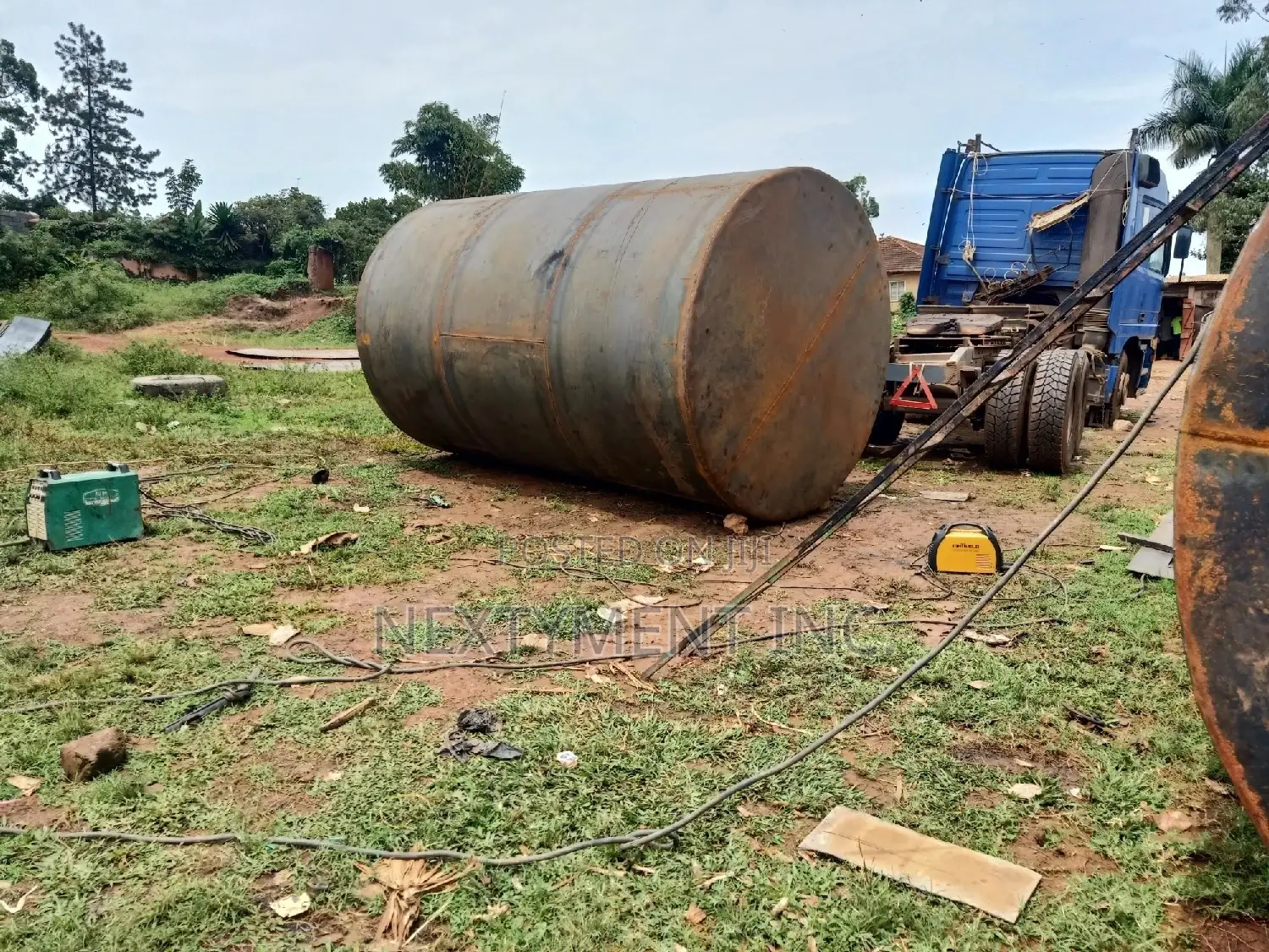 Underground Fuel Tanks, Milk and Water Tanks.