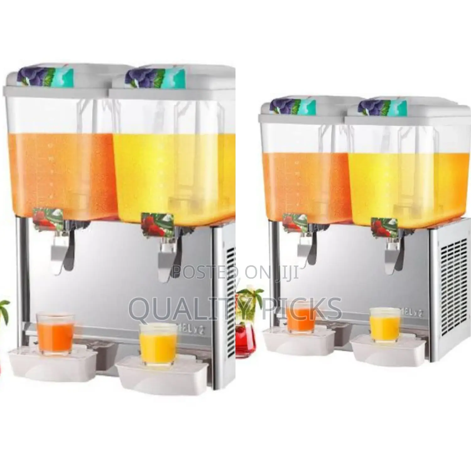 Electric Double Juice Dispenser