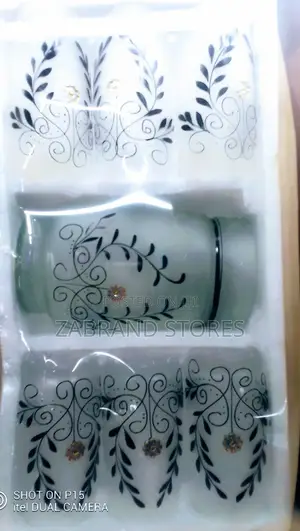 Elegant Black Water Set