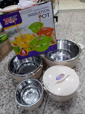 4pcs Set Insulation Pot / Serving Dish Set