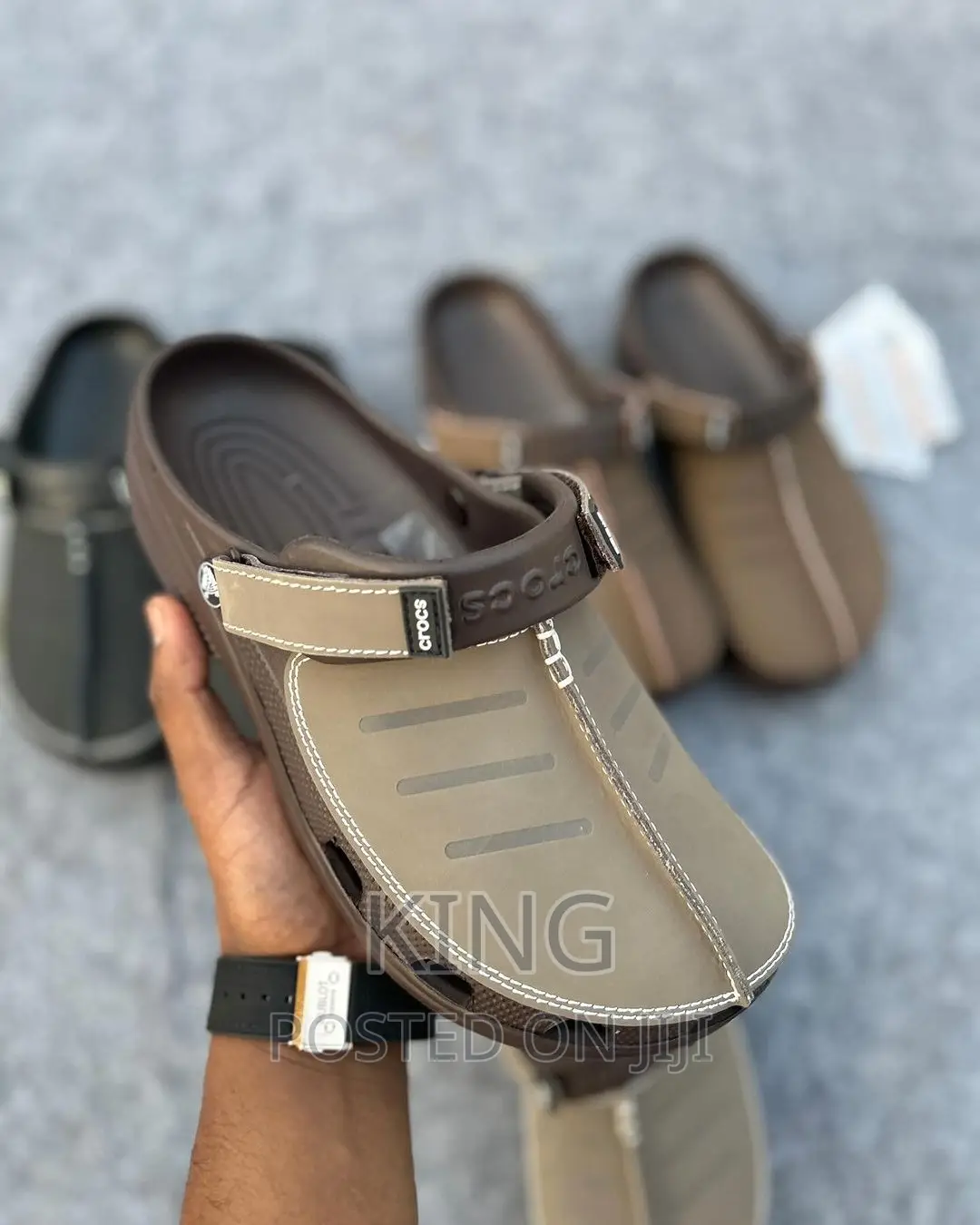 Leather Yukon Crocs
