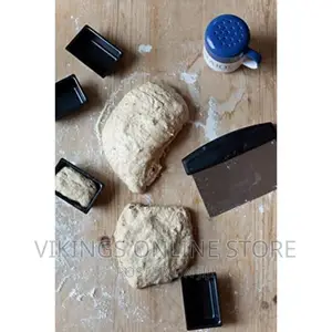 Stainless Steel Dough Cutter Scraper, Color May Vary.