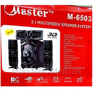 Lightbox
Master 3.1 Multimedia Bluetooth Speaker