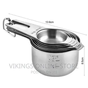 Rust-Proof Measuring Spoons Stainless Steel Measuring Cup