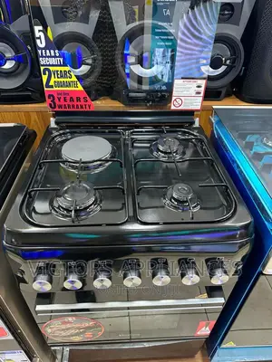 Blueflame Cooker 3gas 1 Electric 60 by 60 Cm Black