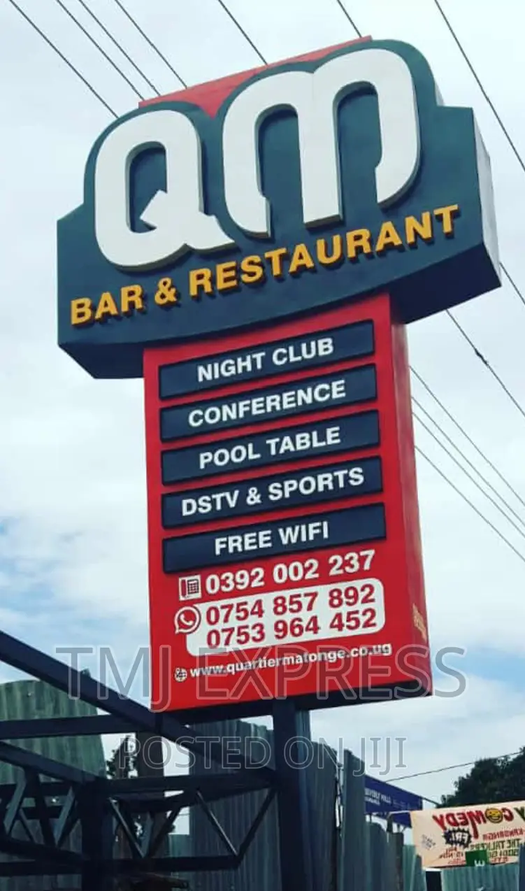 We Make 3D METALLIC Signages