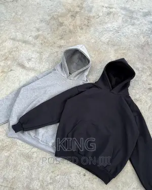 Hoodie Jumper Grey and Black