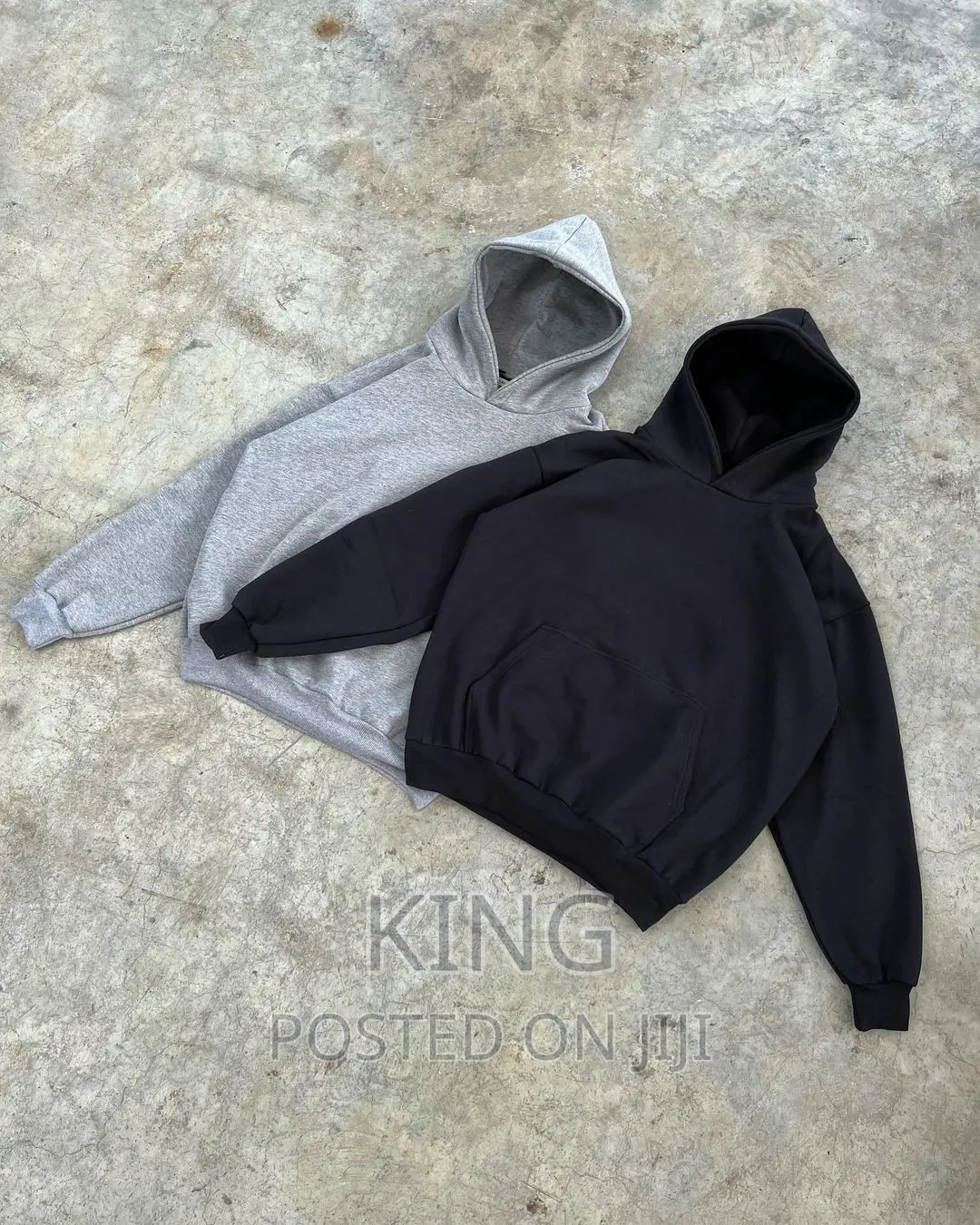 Black/Grey Hoodie